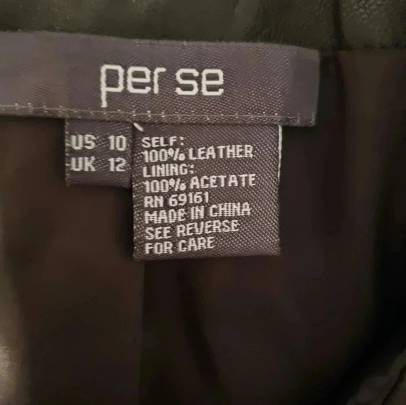 Per se Leather Jacket 10 - Picture 5 of 5